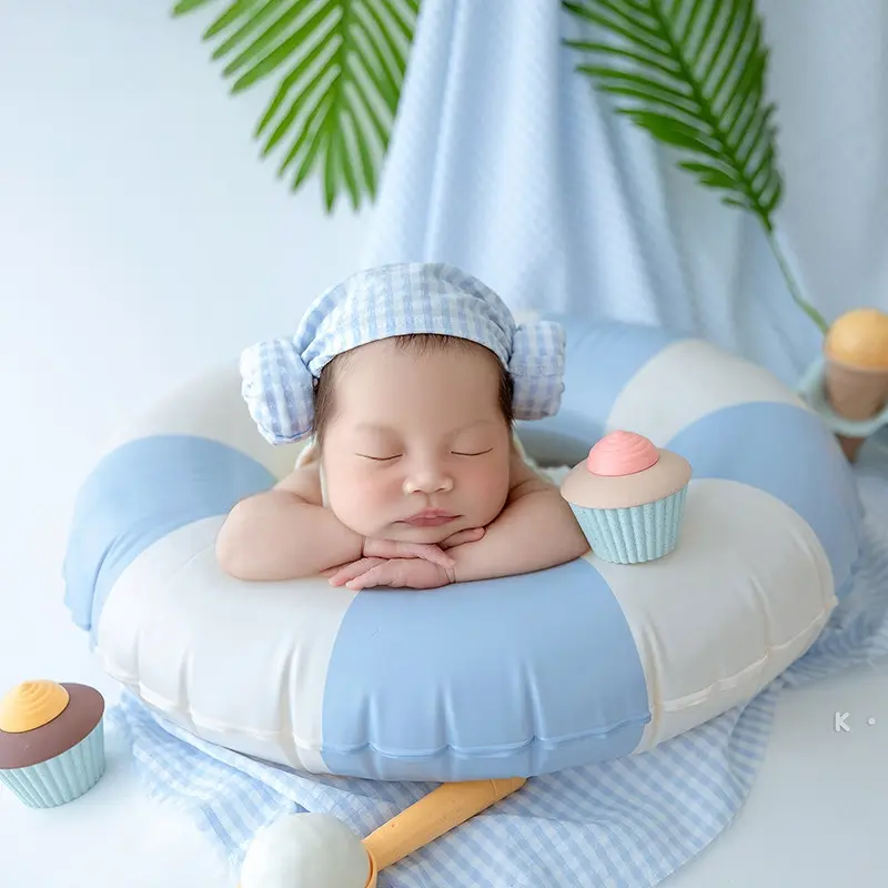 Girl Summer Swim Theme Set - Newborn Photography Props - Image 4